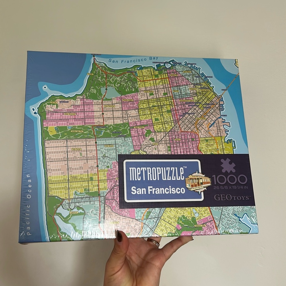 Unopened San Francisco Metropuzzle (1000 pieces)